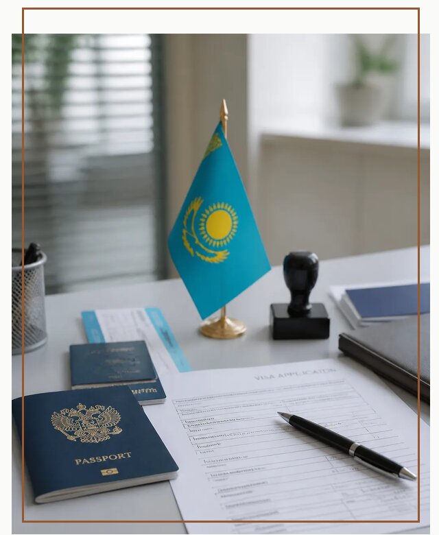 Оформление визы в Казахстан для поездки и работы в Армавире