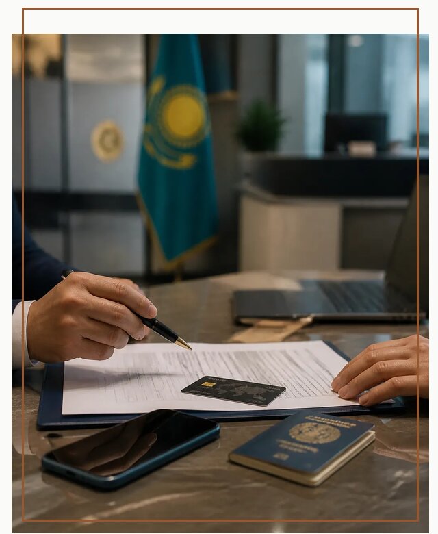Открытие счета и банковской карты в Казахстане в Армавире